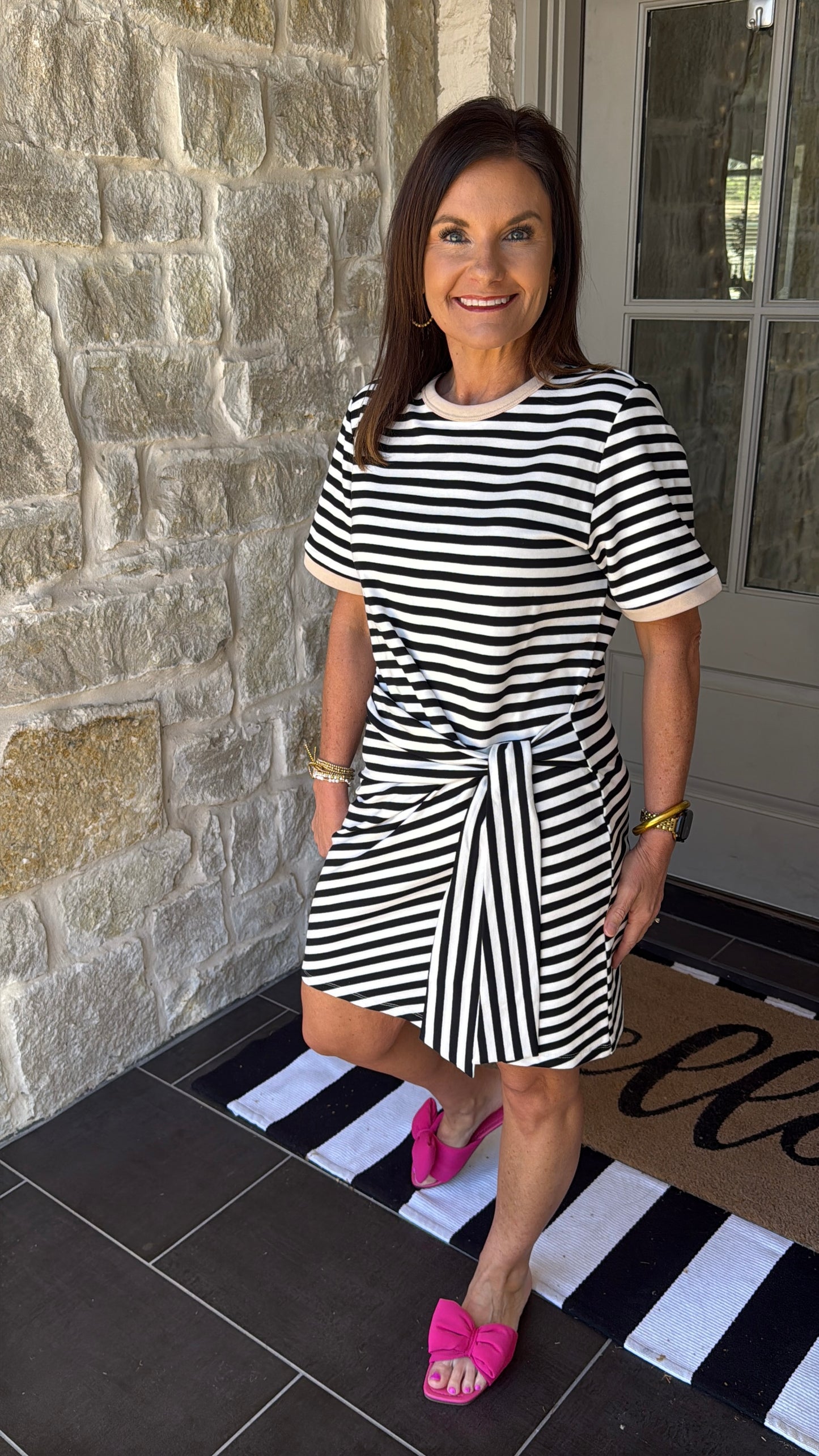 Monroe Striped Mini