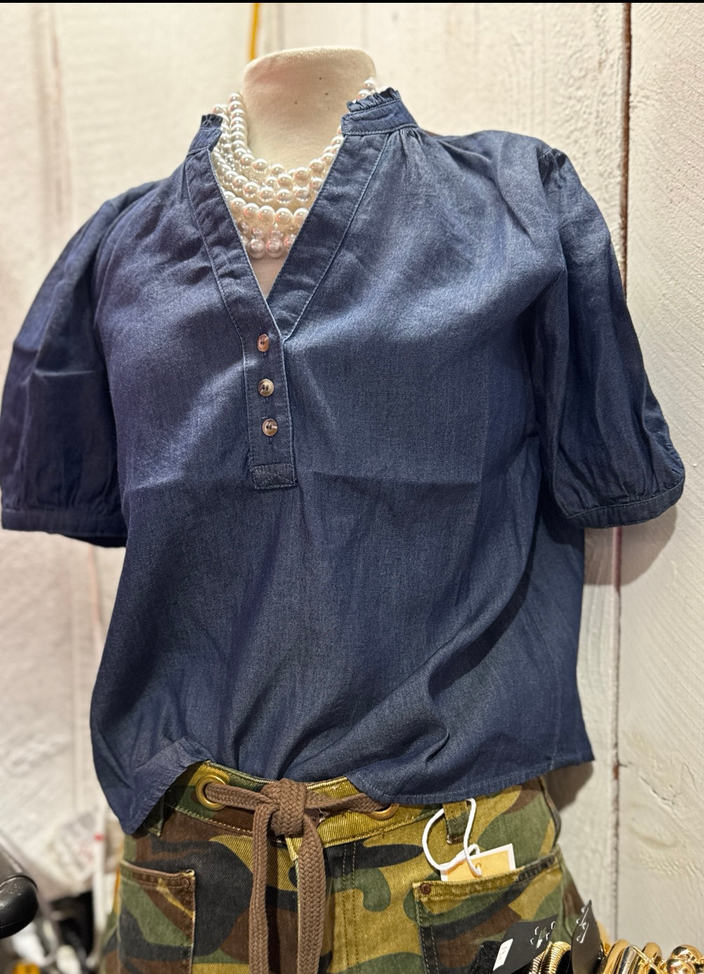 Must Have Denim Top