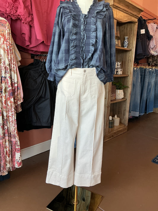 Ivory Avenue Wide Leg Pants