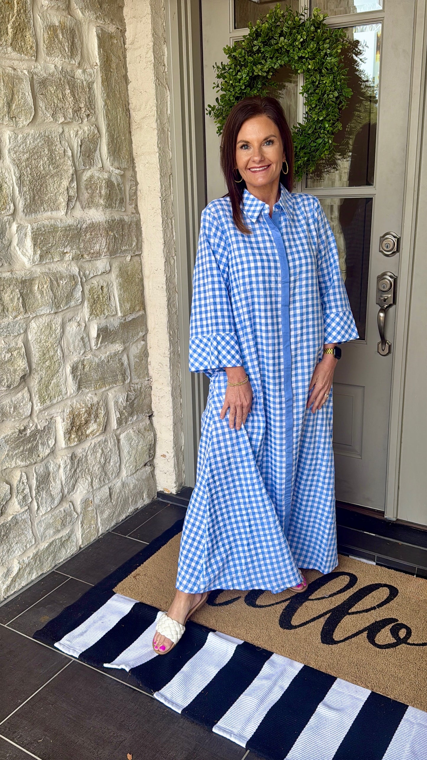 Sweetwater Gingham Dress
