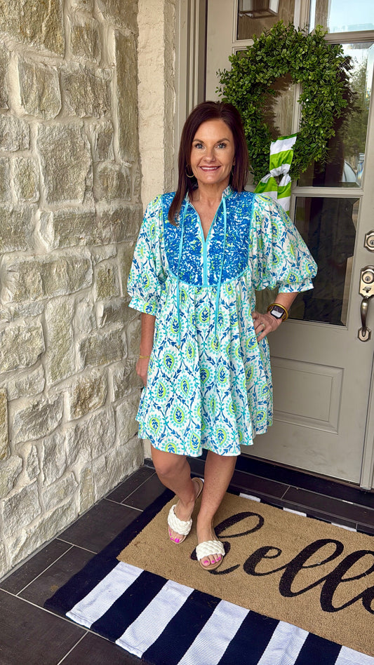The Costal Bloom Dress
