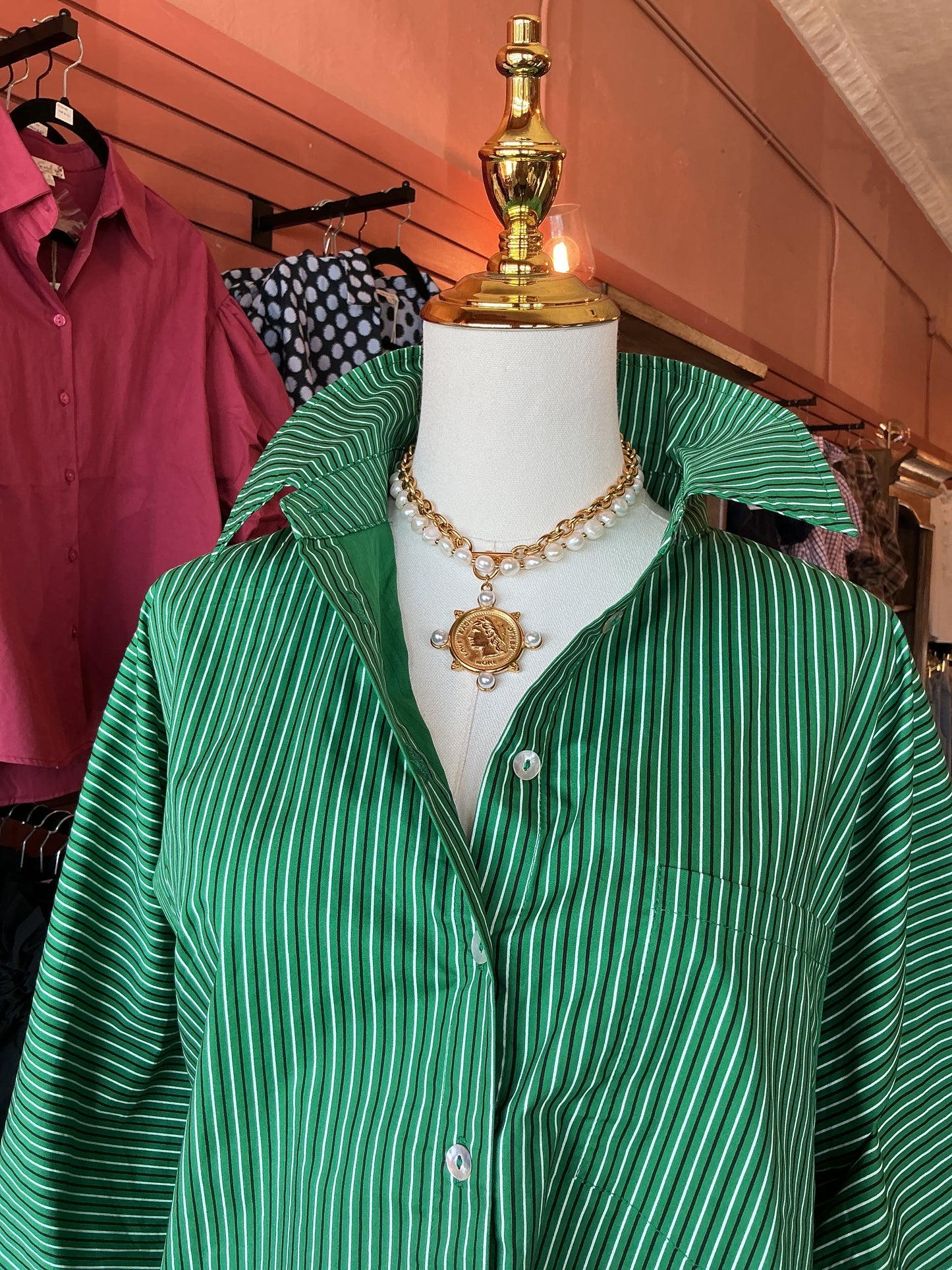 The Regal Coin Pendant Necklace