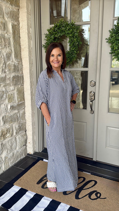 Nantucket Gingham Dress