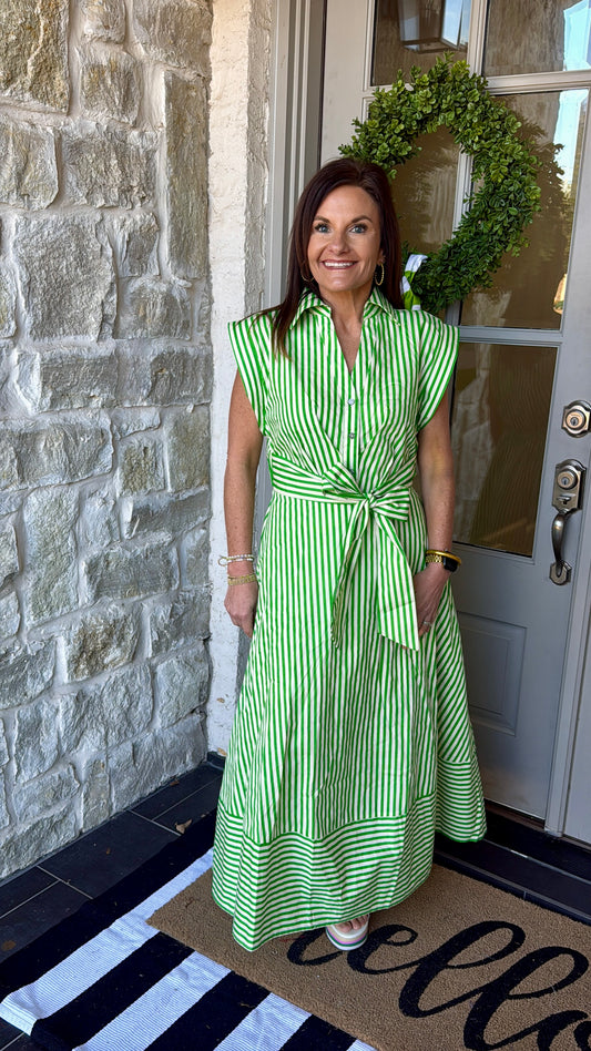 The Veranda Stripe Maxi