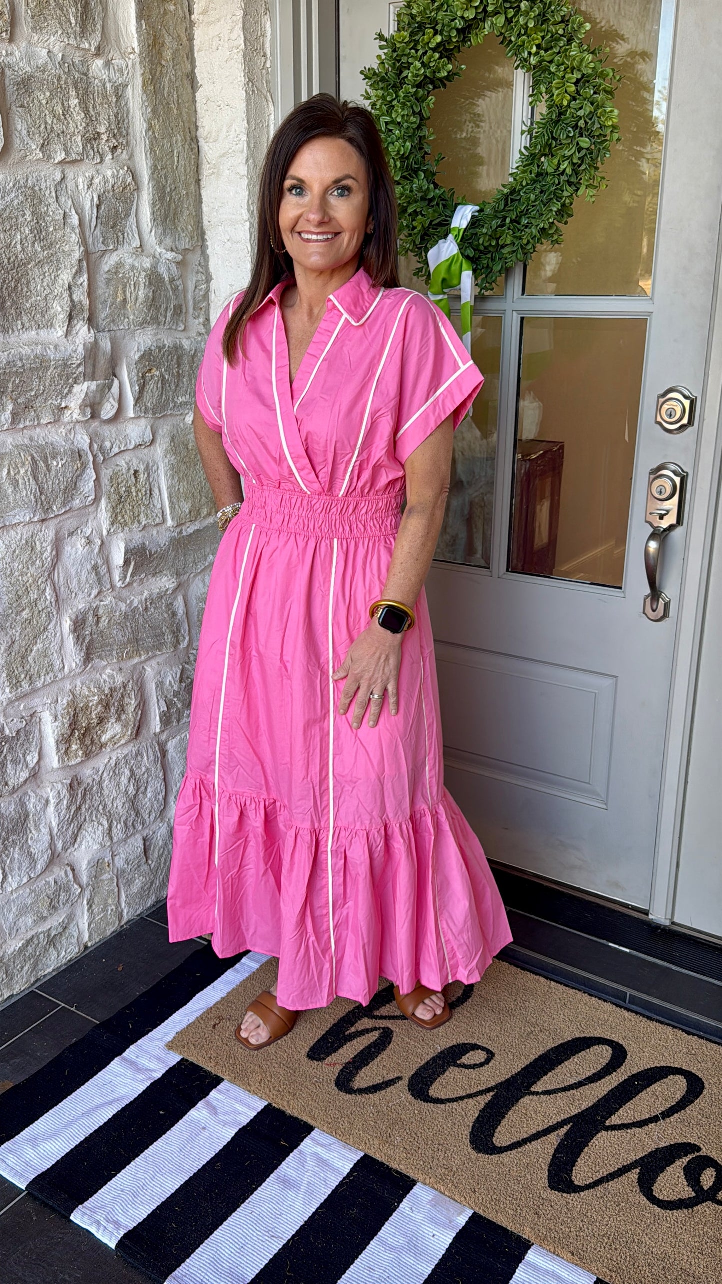 The Primrose Pink Maxi