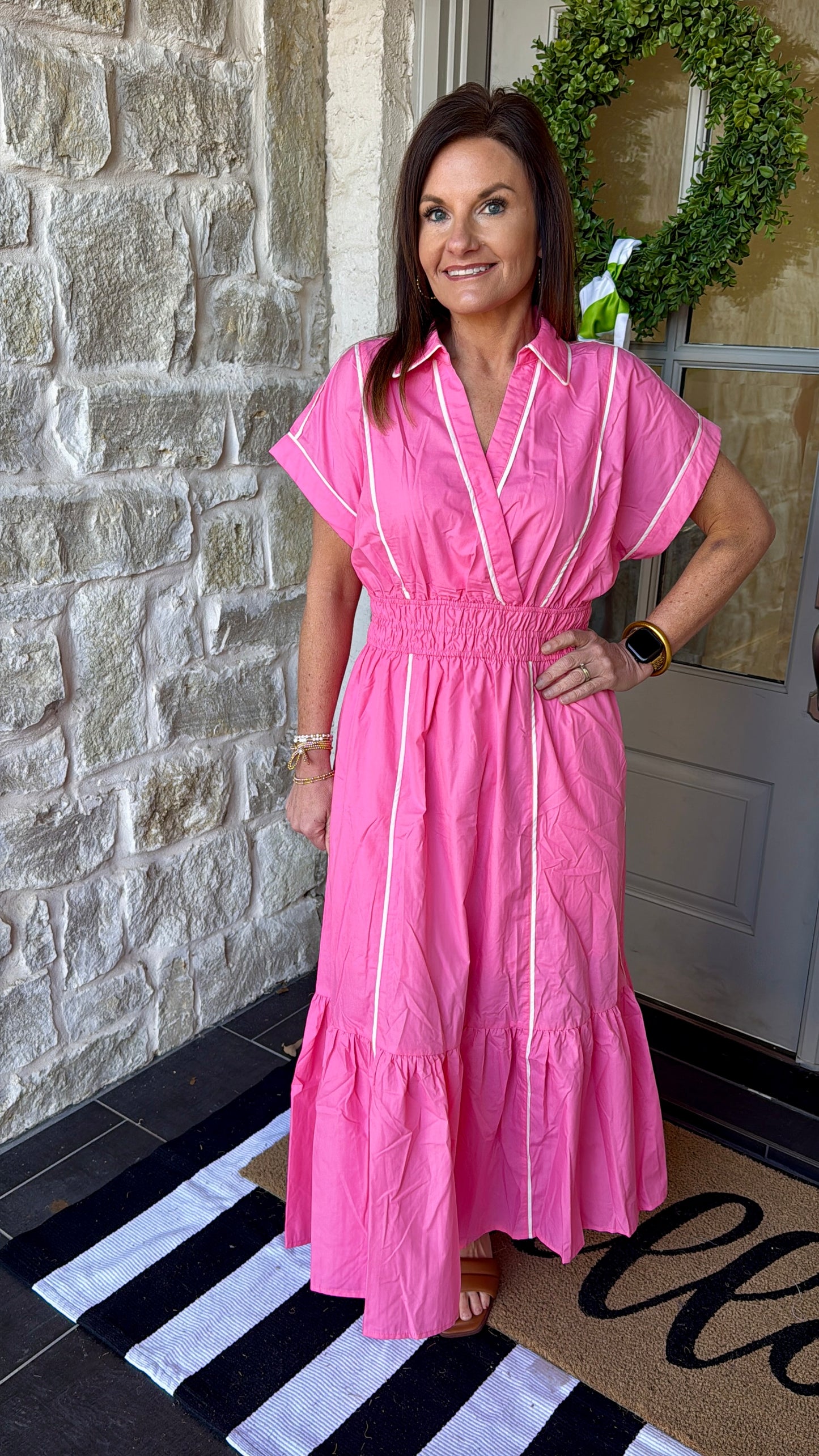The Primrose Pink Maxi