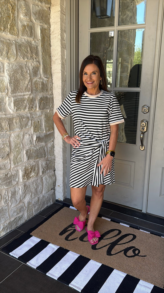 Monroe Striped Mini