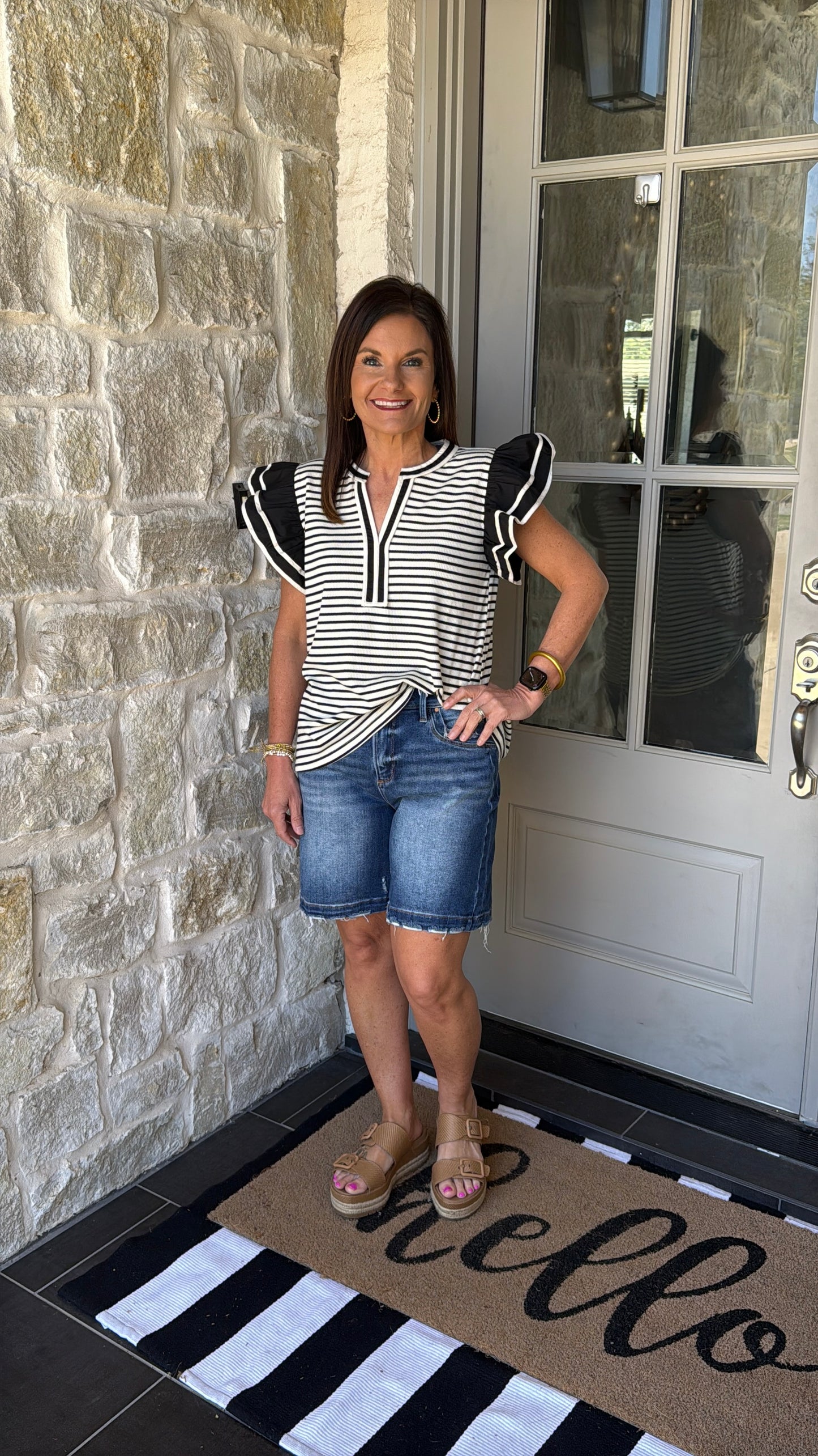 Stella Flutter Top