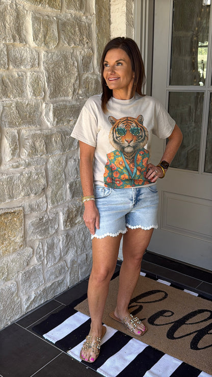 Tiger Tropics Graphic Tee